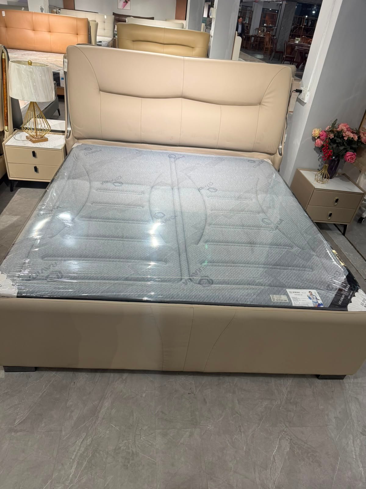 WhatsApp Image 2026-07-09 at 9.51.13 PM (1) Modern LED Storage Bed - Image 2